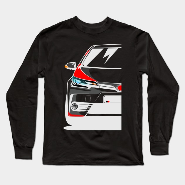 Corolla Altis GR Gazoo Racing Long Sleeve T-Shirt by gaplexio